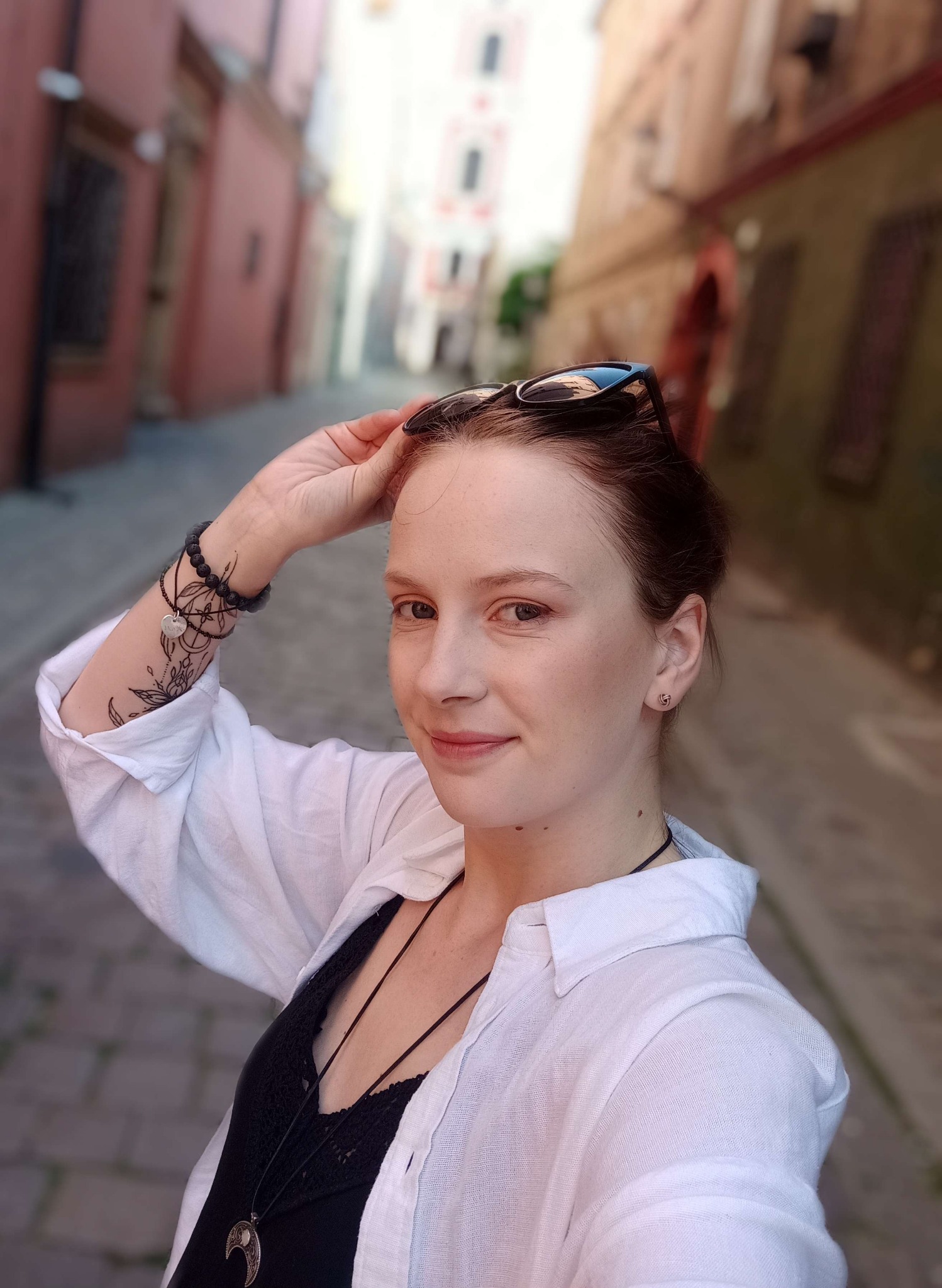 Katarzyna Strojna na ulicy